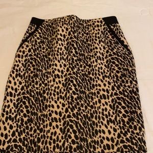 The Limited Cheetah Print Skirt